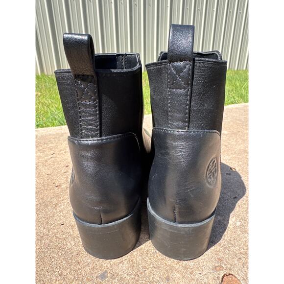 Tory Burch Black Leather Chelsea Boot 37 - Picture 5 of 8